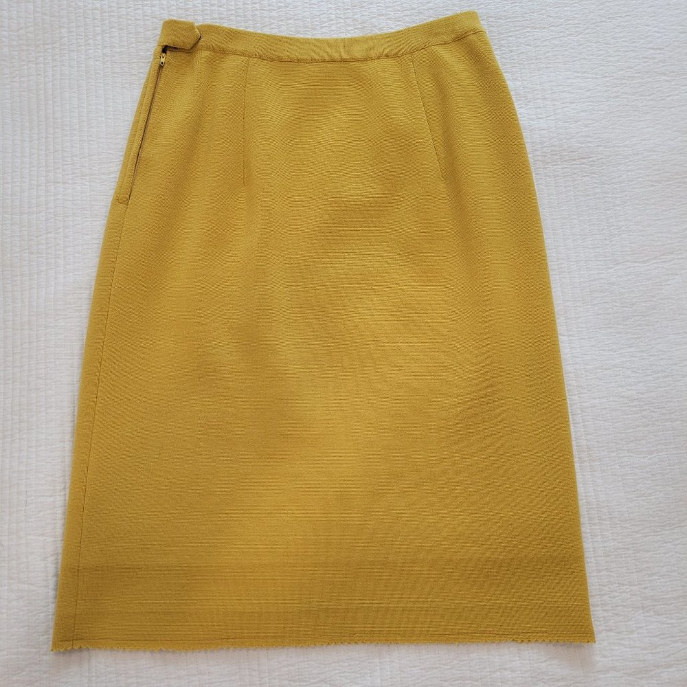 Gino Paoli Wool Pencil Skirt Vintage Italy - Picture 3 of 8